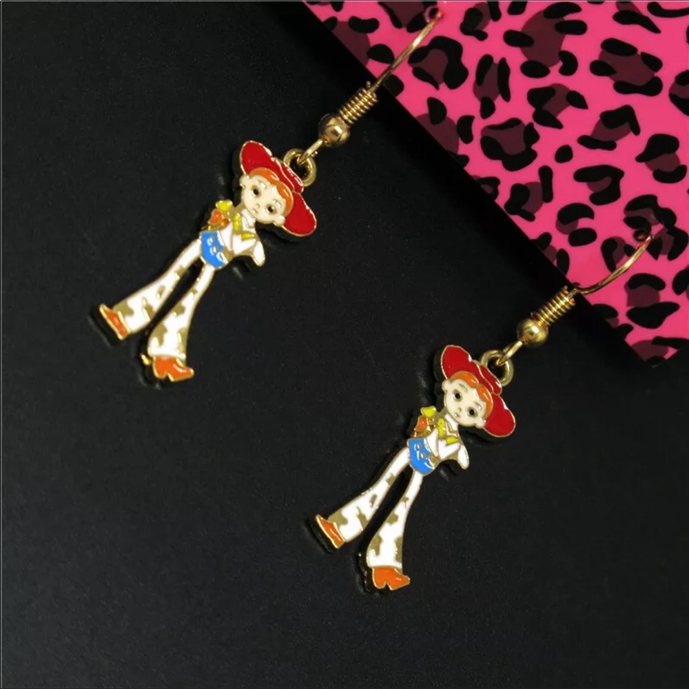 New BetseyJohnson Disney Jesse Earrings - Picture 3 of 5